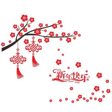 Load image into Gallery viewer, Christmas Lantern Window Stickers DIY New Year Kid Room Stickers Home Decor